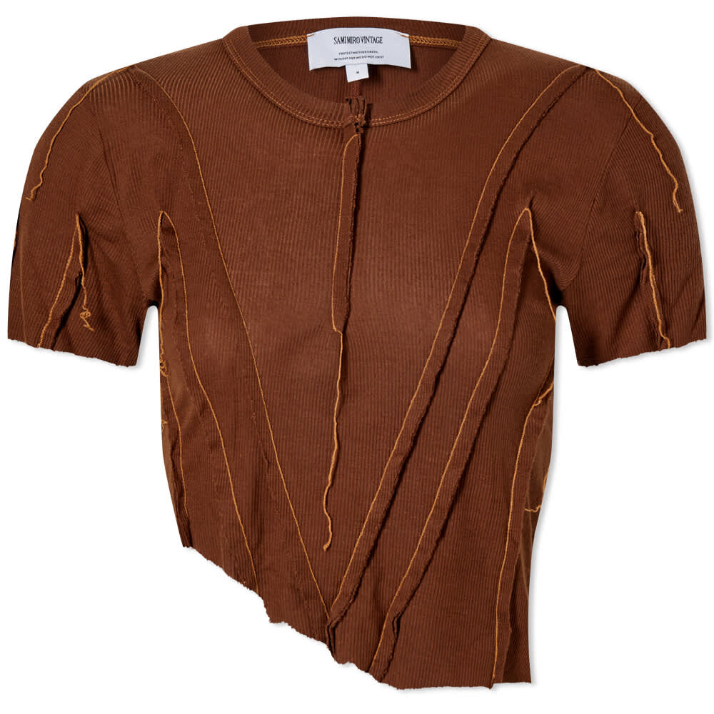 

Футболка Sami Miro Vintage Asymmetric Tee