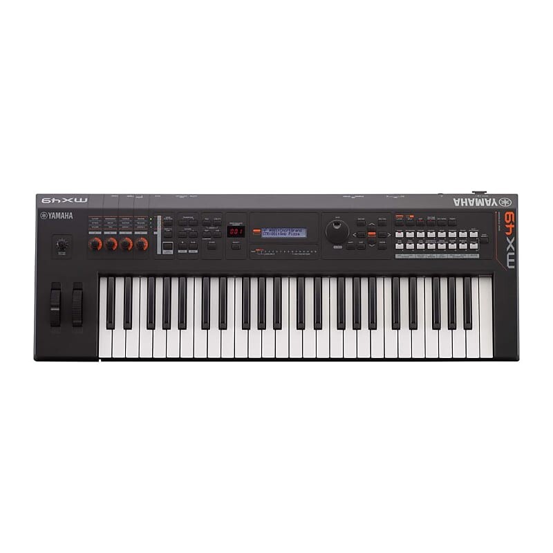 

Yamaha MX49 49-клавишный музыкальный синтезатор - черный MX49B