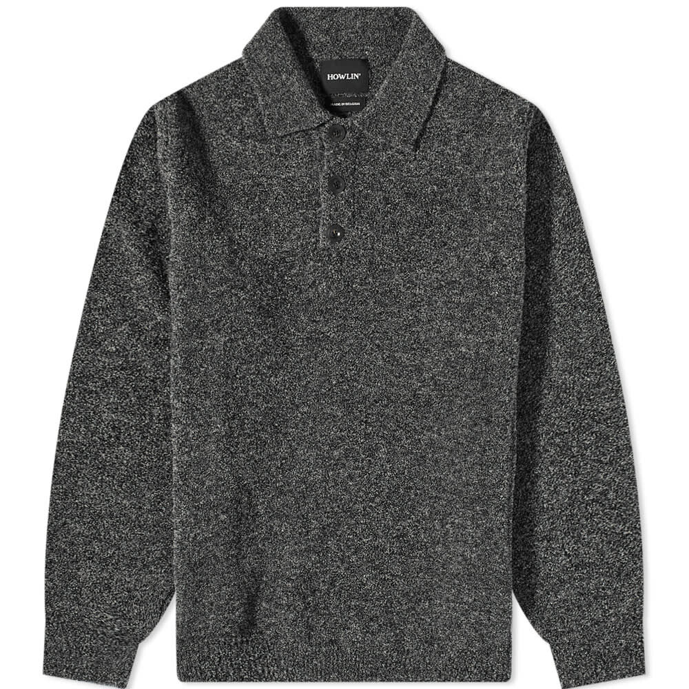 

Футболка Howlin' Believe in the Boucle Knit Polo, Серый