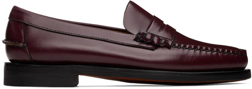 

Бордовые классические лоферы Dan Sebago