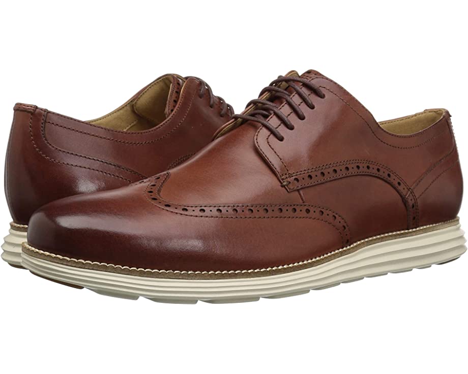 Оксфорды Original Grand Shortwing Cole Haan, кожа - фото