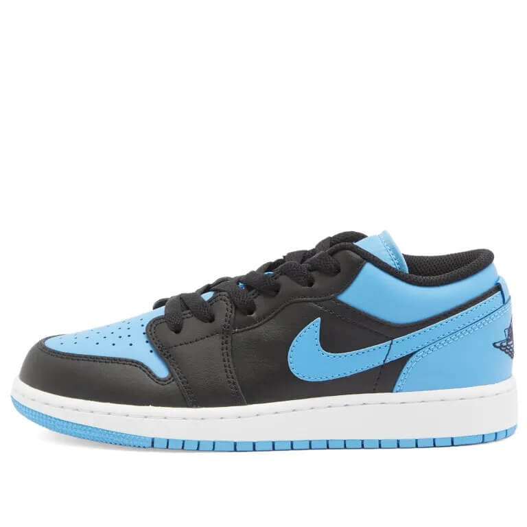 

Кроссовки Air Jordan 1 LOW BG, черный/голубой