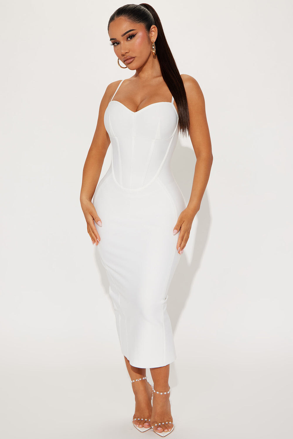 

Платье Fashion Nova AR1592DFN, белый