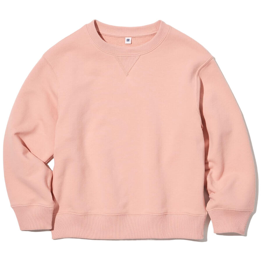 

Свитшот Uniqlo Kids Ultra Stretch, розовый