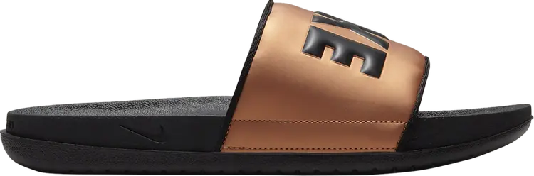

Сандалии Nike Wmns OffCourt Slide 'Metallic Copper', медный