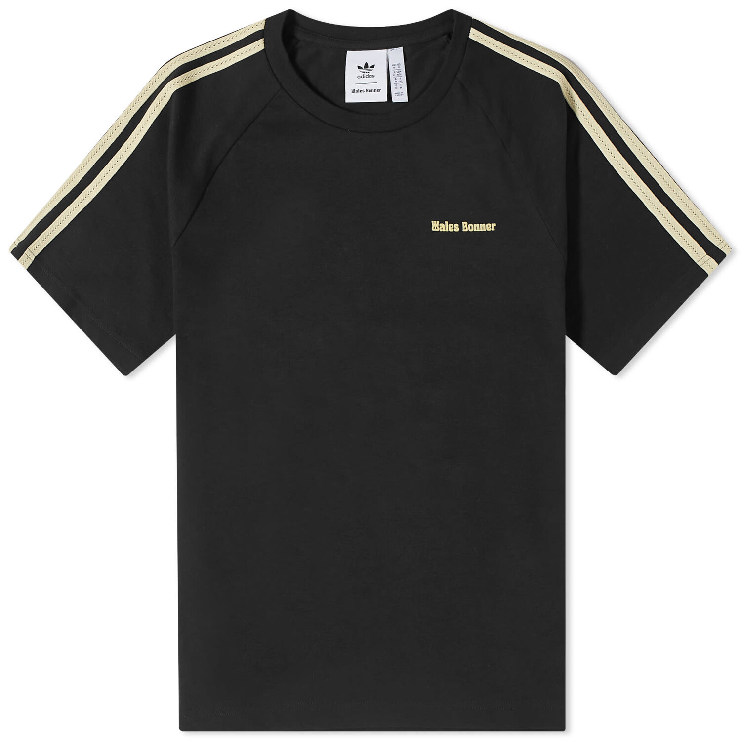 Футболка Adidas X Wales Bonner Short Sleeve, черный bonner juke boy виниловая пластинка bonner juke boy juke boy bonner