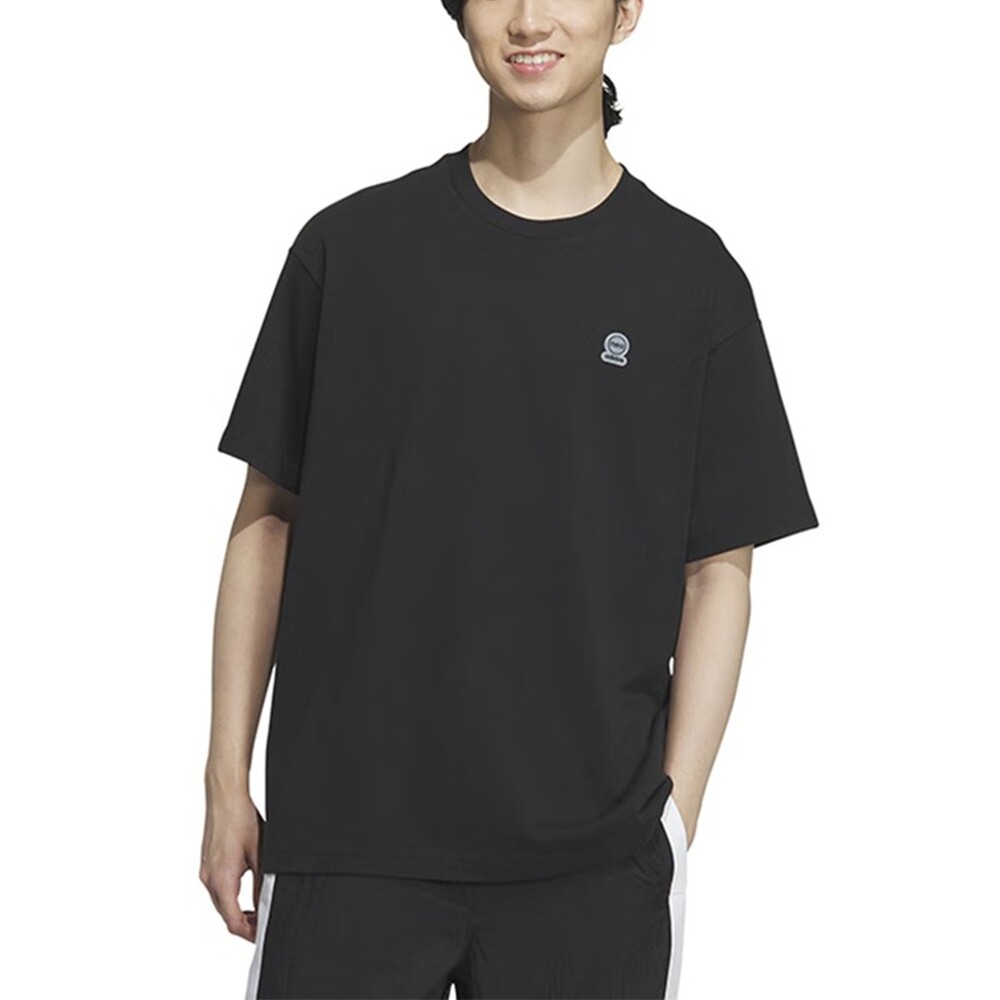 

Футболка Adidas Essential Round Neck Short Sleeve, черный
