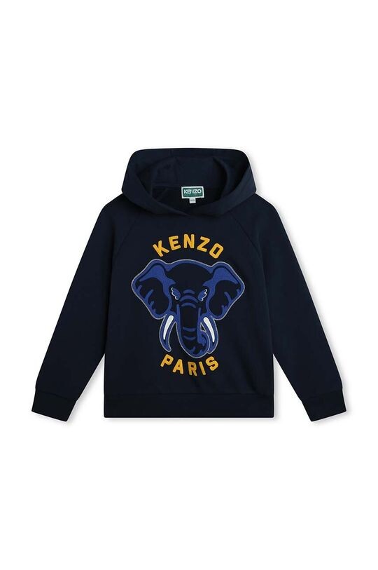 

Kenzo kids Детская хлопковая толстовка, синий