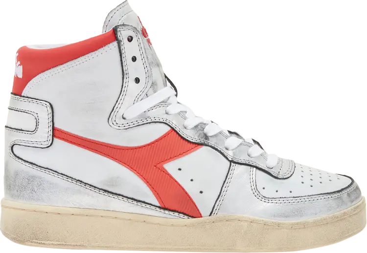 

Кроссовки Mi Basket Metal Mix Used White Red, белый