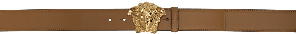

Светло-коричневый пояс 'La Medusa Greca' Versace