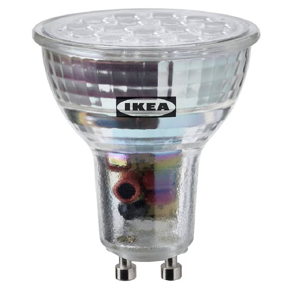 

Светодиодная лампа GU10 600 Lm Ikea Solhetta, серебрянный