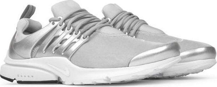 Nike air presto premium metallic outlet silver e amp; platinum