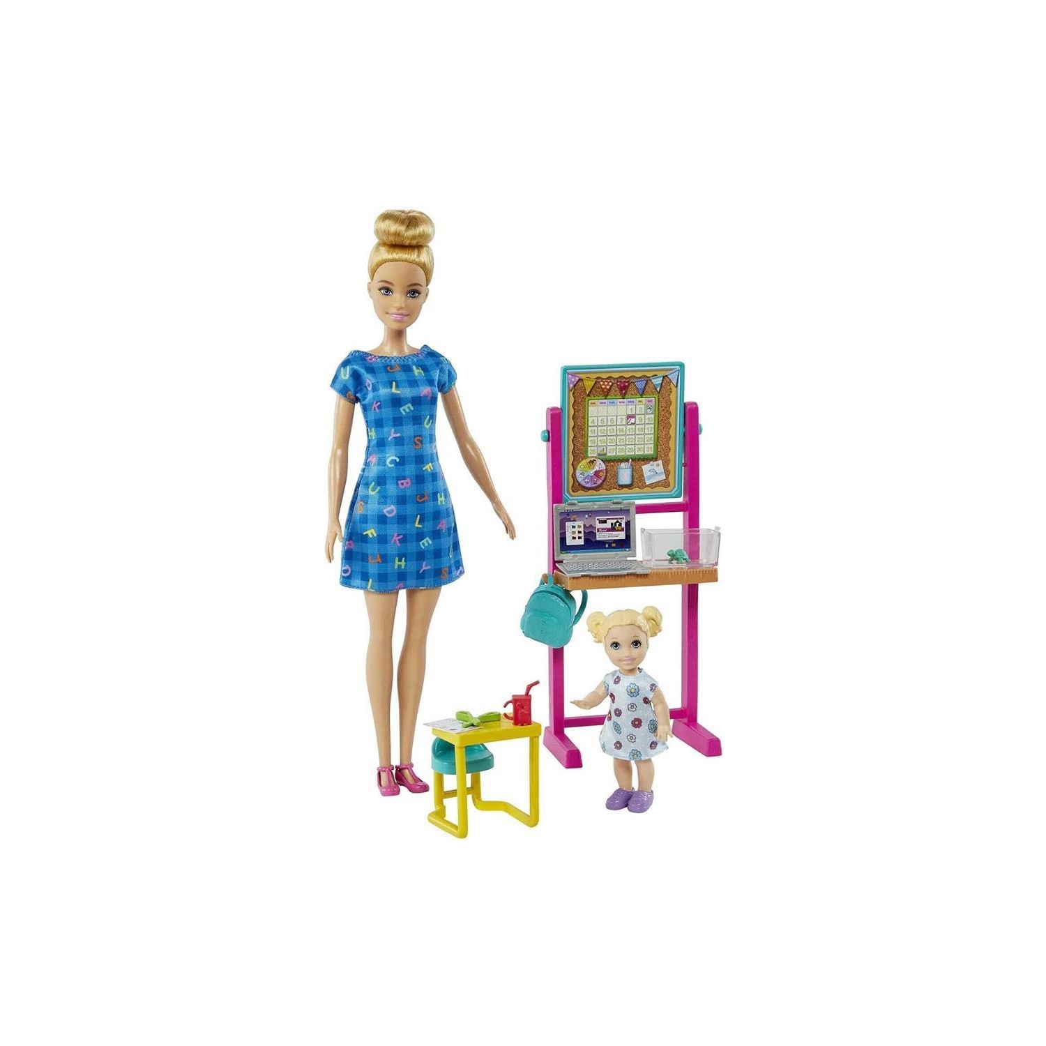 Кукла Barbie Учительница кукла barbie праздник блондинка в серебряном платье gxl21