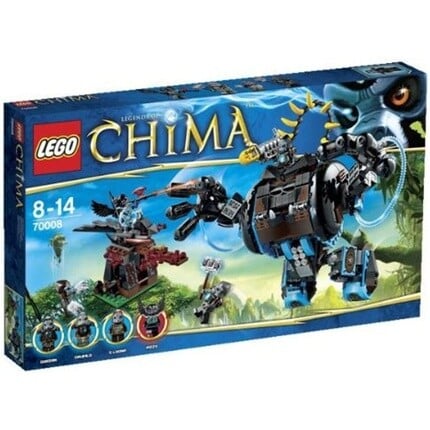 

Конструктор Lego 70008 Legends Of Chima робот-горилла Горзана