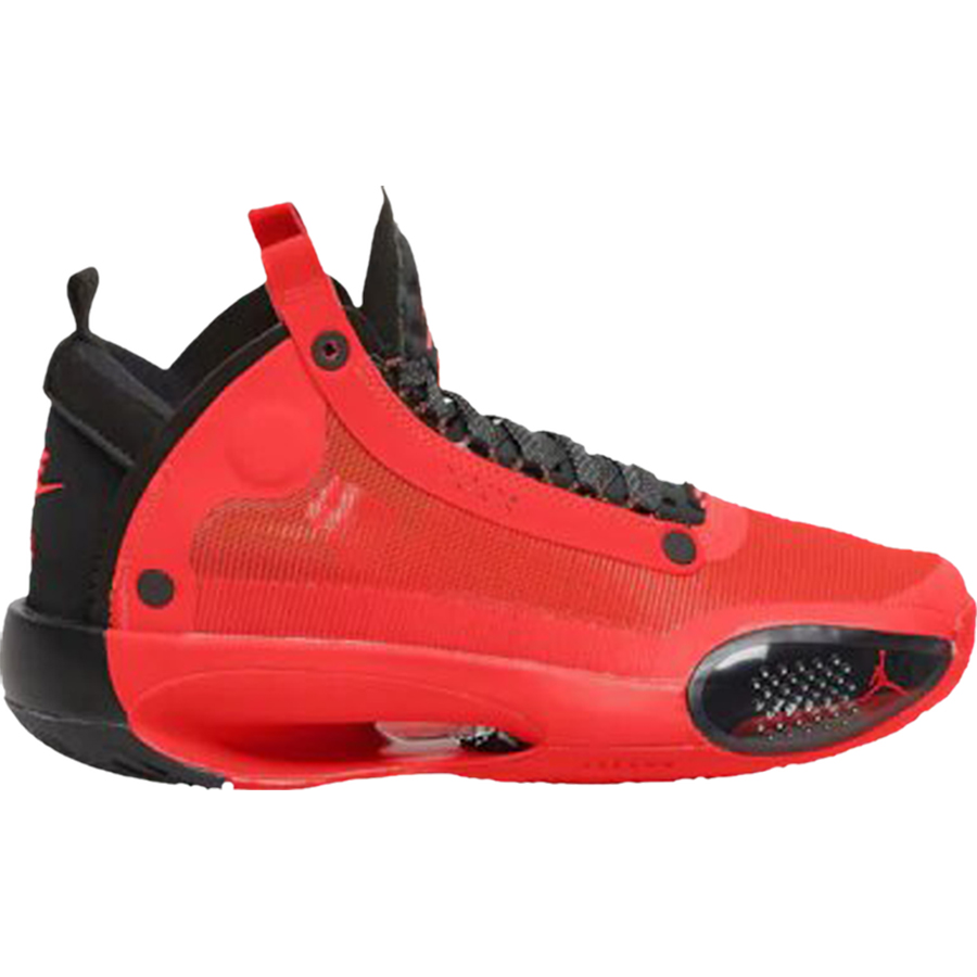 Кроссовки Nike Air Jordan 34 GS 'Infrared 23', красный/черный nike air jordan retro 6 women basketball shoes infrared black outdoor sports sneakers eur 36 40