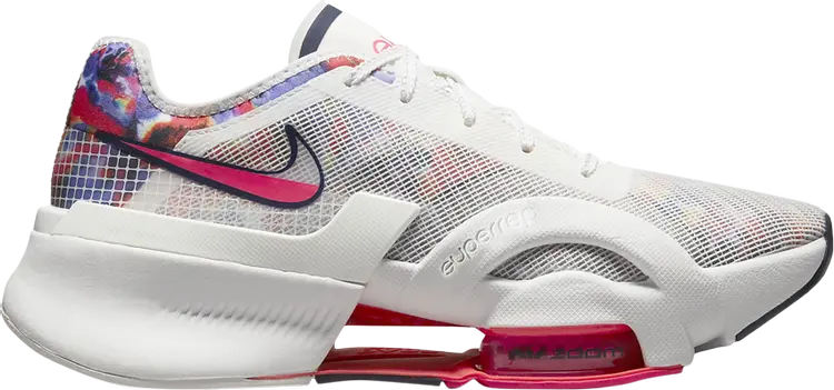 

Кроссовки Nike Wmns Air Zoom SuperRep 3 Premium 'Paint Smudge', белый