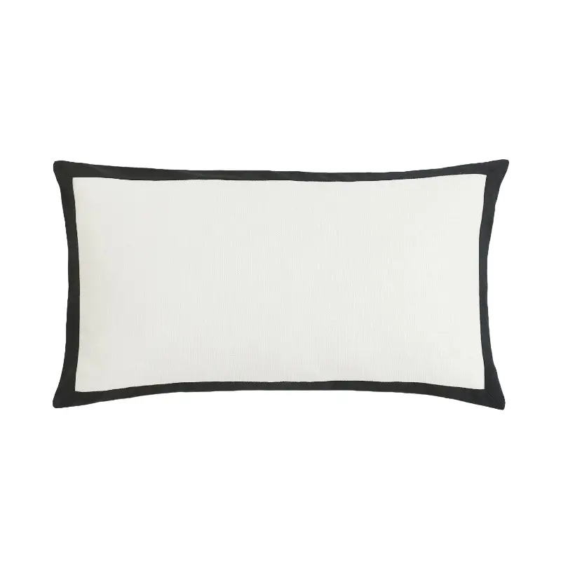

Чехол для декоративной подушки H&M Home, белый/черный