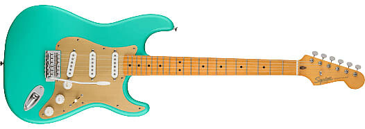 

К 40-ЛЕТИЮ STRATOCASTER VINTAGE EDITION Satin Sea Foam Green Squier 40TH ANNIVERSARY STRATOCASTER VINTAGE EDITION