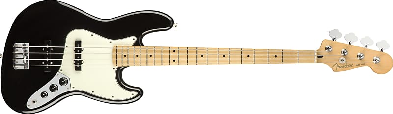 Fender Player Jazz Bass, кленовый гриф, черный — MX22056262 фото