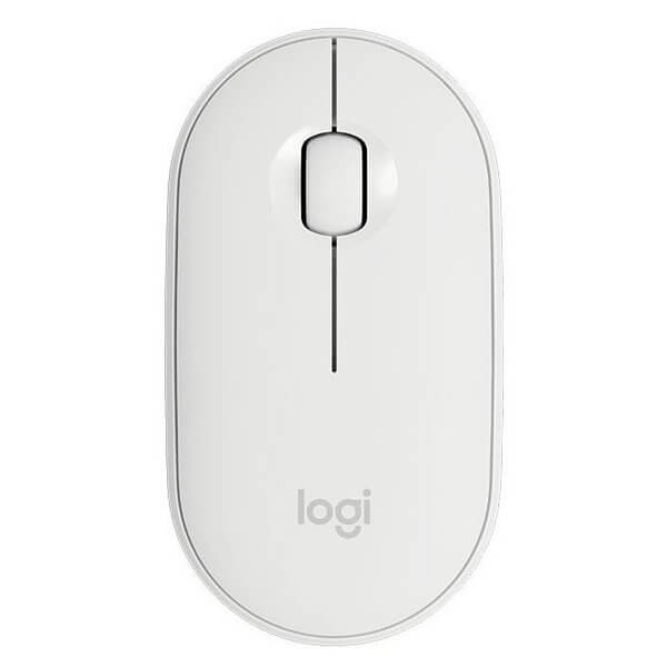 Мышь Logitech M350 Pebble, белый