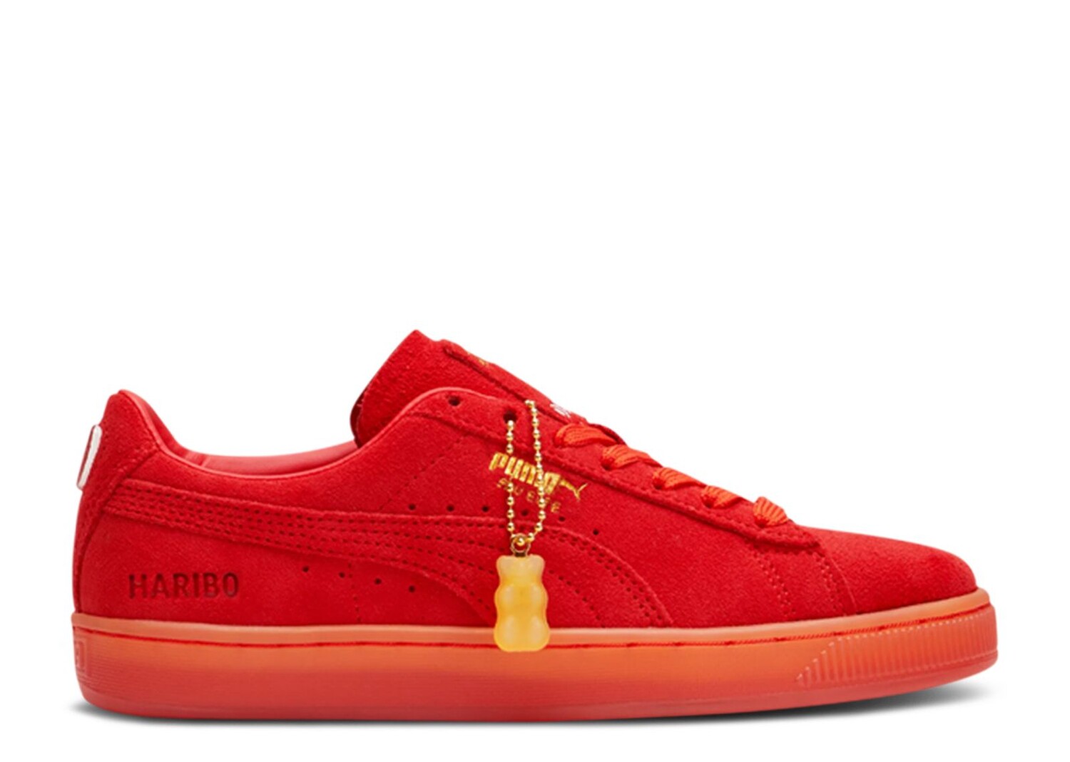 Кроссовки Puma Haribo X Suede Jr 'Poppy Red', красный