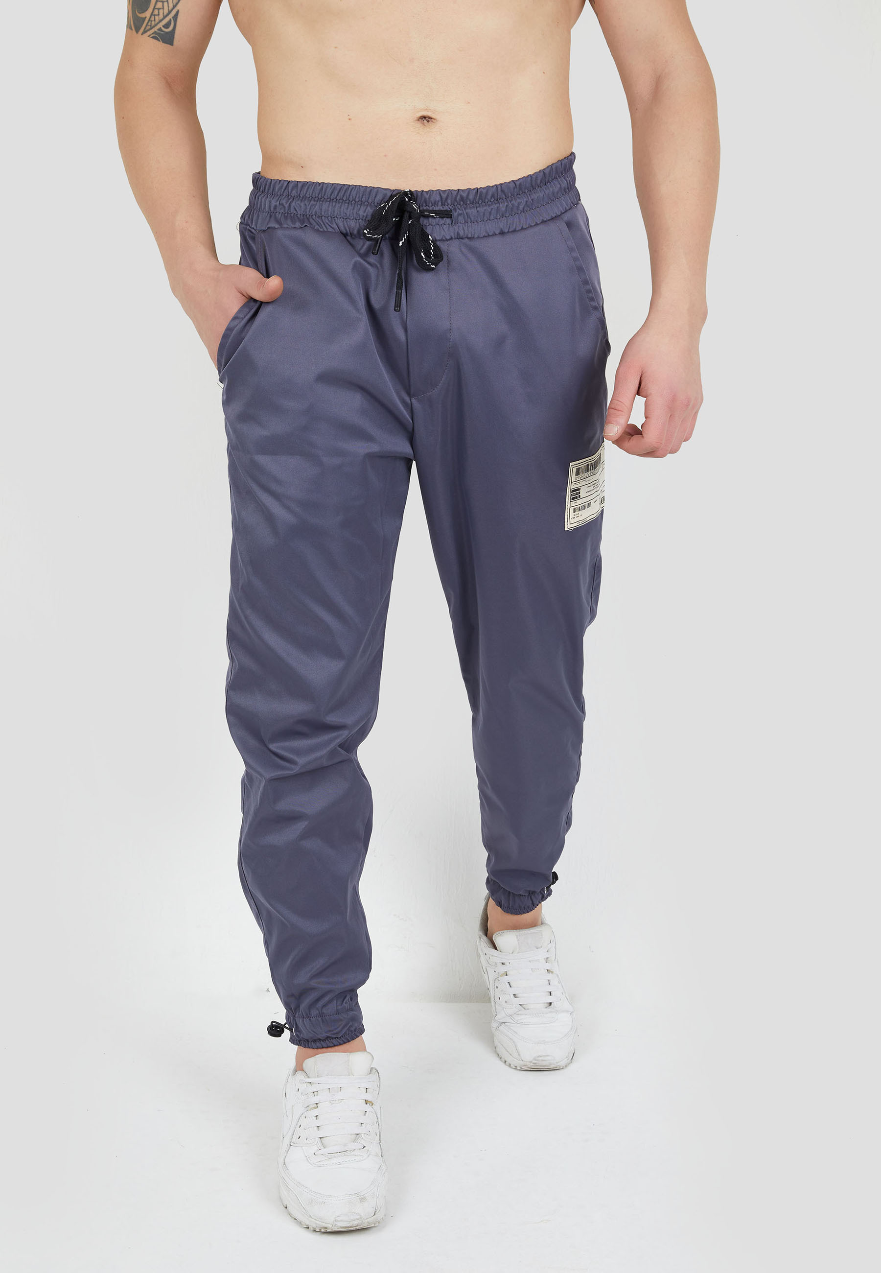 Спортивные брюки Tom Barron Hose mit elastischen Bündchen, серый
