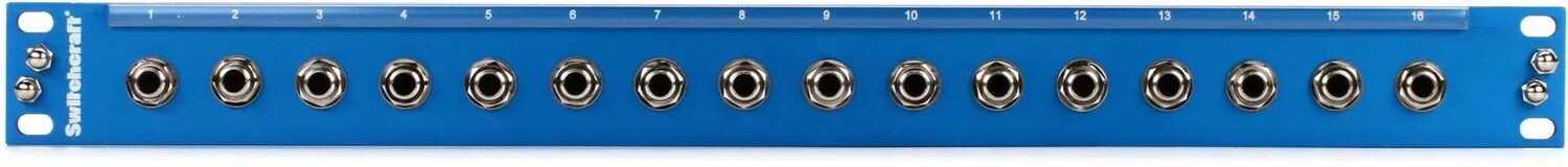 

Switchcraft PT16TRS2DB25 16-точечная TRS 1/4 дюйма — коммутационная панель DB25