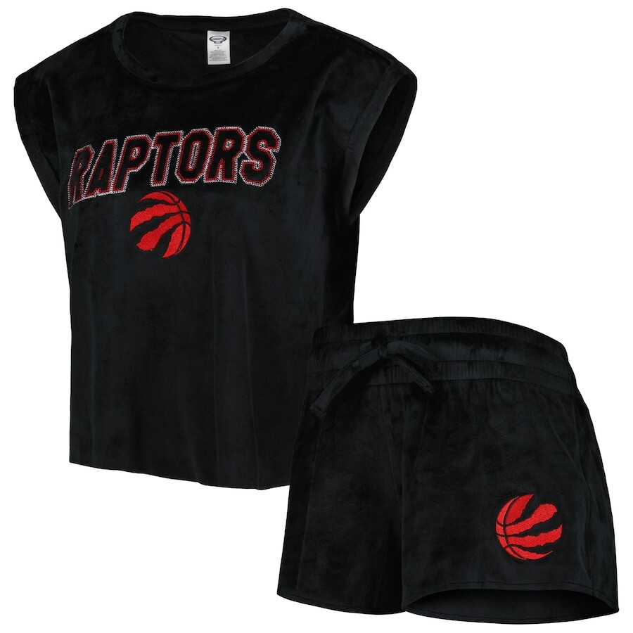 

Пижамный комплект Concepts Sport Toronto Raptors, черный