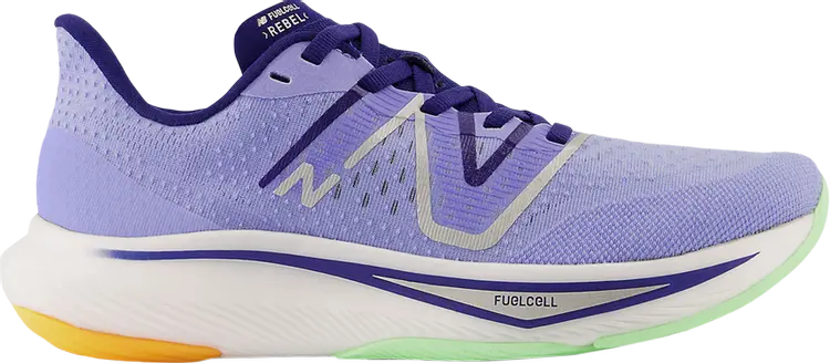 

Кроссовки New Balance Wmns FuelCell Rebel v3 Wide 'Vibrant Violet', фиолетовый
