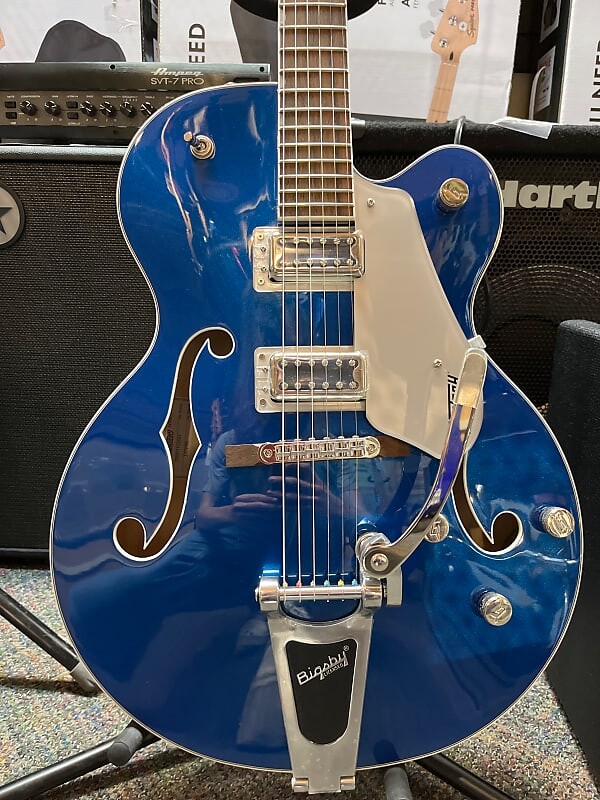 

Gretsch G5420T Электрогитара с полым корпусом Лазурный металлик G5420T Hollowbody Electric Guitar