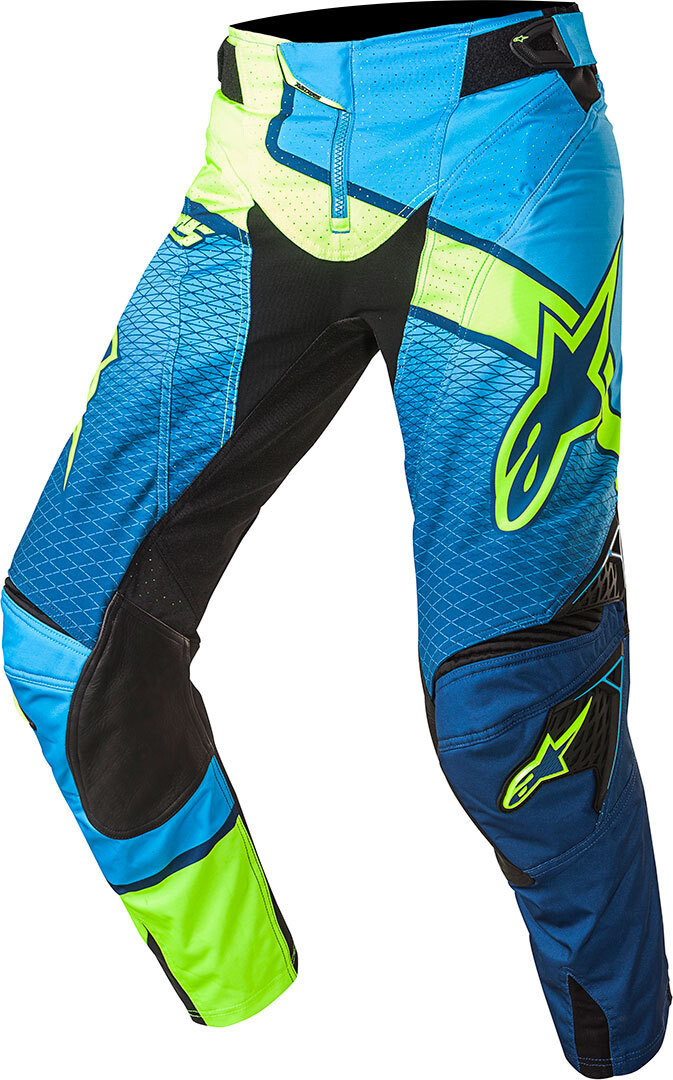 

Штаны для мотокросса Alpinestars Techstar Venom 2017, синий/желтый