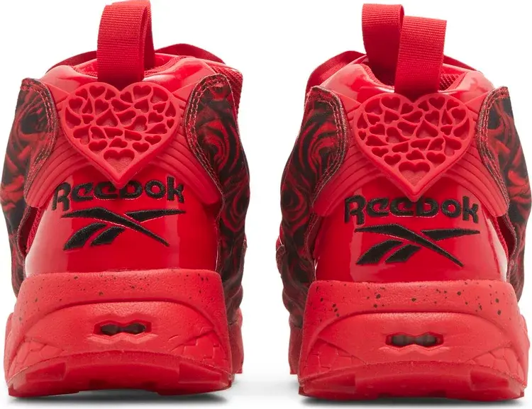 Reebok pump hot sale fury red