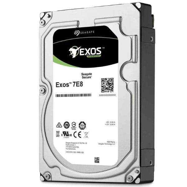 Жесткий диск Seagate Exos 7E8 4 ТБ 3.5 ST4000NM002A внутренний жесткий диск seagate exos 7e8 512n st2000nm0055 2 тб