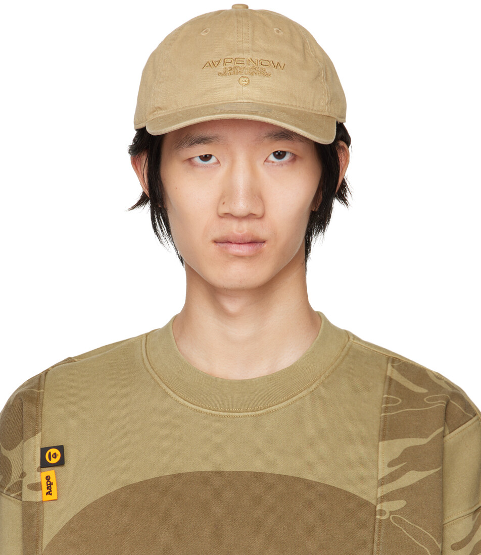 

Бежевая Кепка Now AAPE by A Bathing Ape