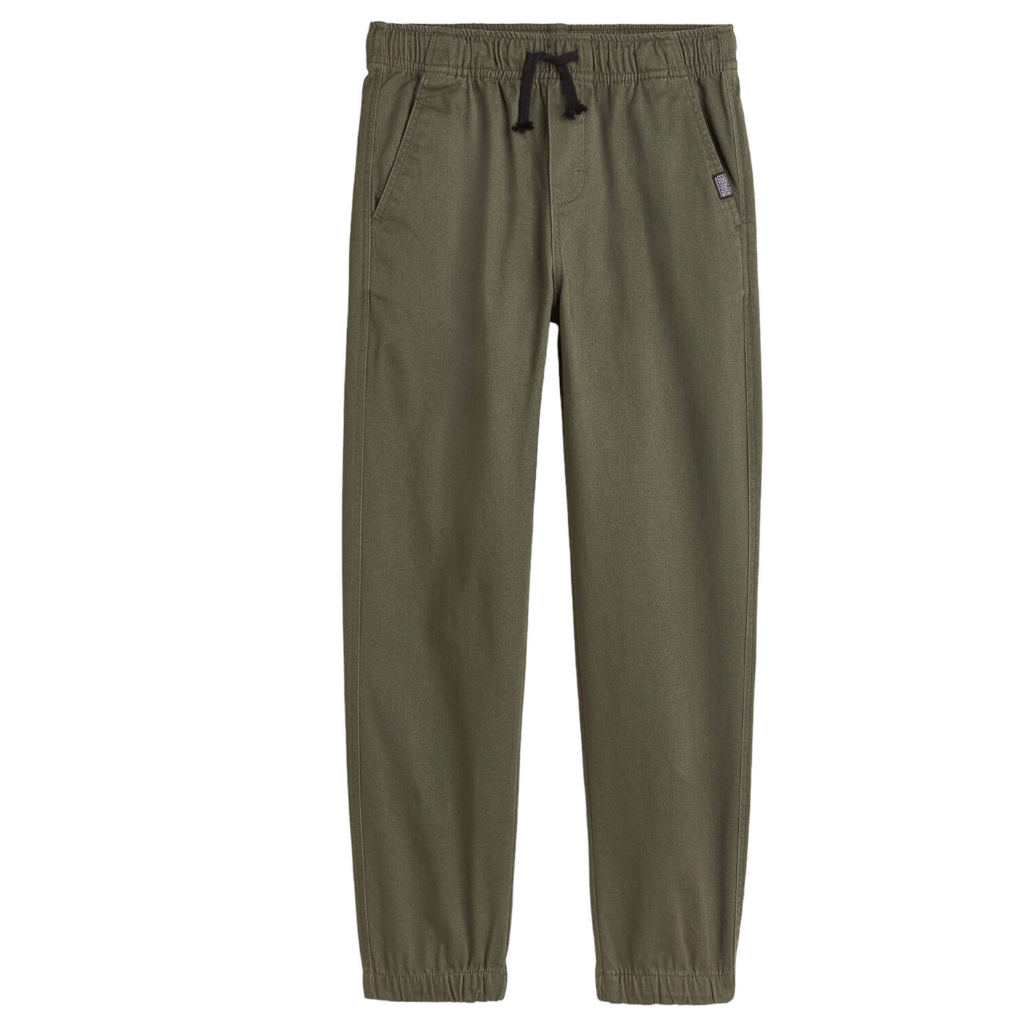 

Брюки H&M Cotton Twill, зеленый