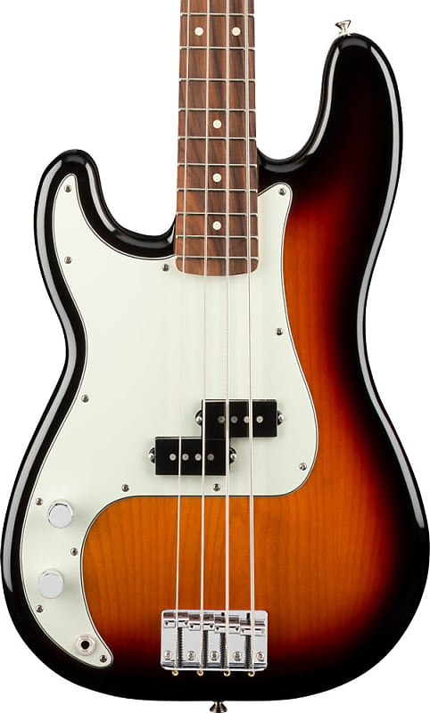 Бас-гитара Fender Player Precision для левшей, 3 цвета Sunburst Fender Guitars Player Precision Left-Handed Bass Guitar- цена и фото