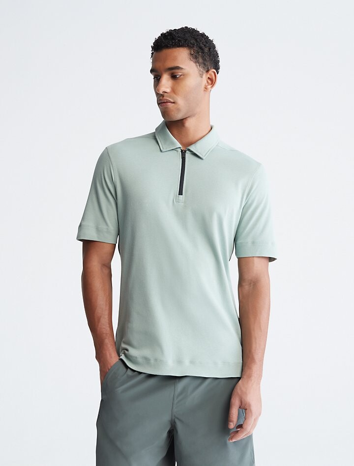 

Рубашка поло с коротким рукавом CK Sport Effect Calvin Klein, зеленый