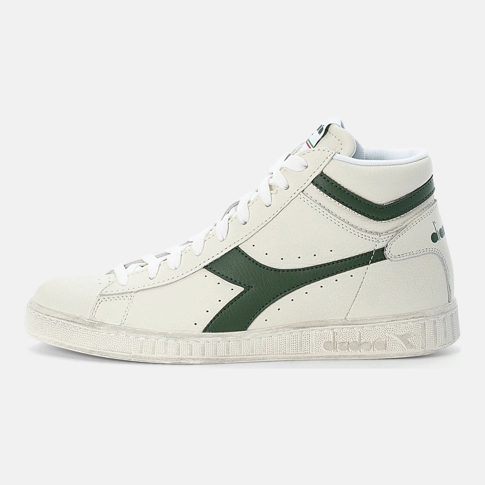 Кроссовки Diadora Game Unisex, white/fogliage - фото