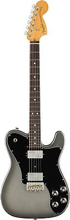 Гриф Fender American Pro II Telecaster Deluxe из палисандра Mercury с футляром 0113960 755 цена и фото