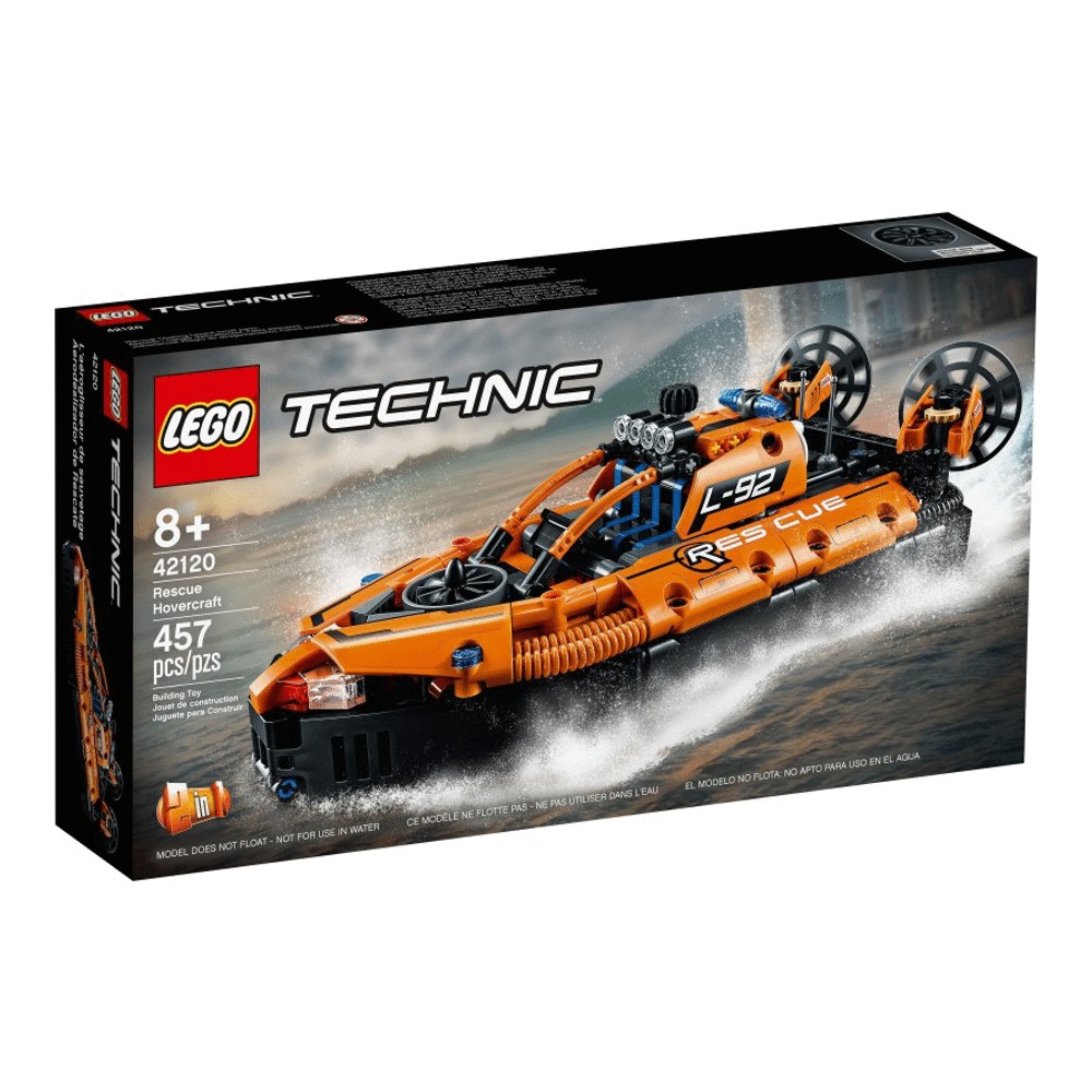 Конструктор LEGO Technic 42120 Спасательное судно на воздушной подушке игрушки для ванны dickie спасательное судно со шлюпкой и водой 40 см