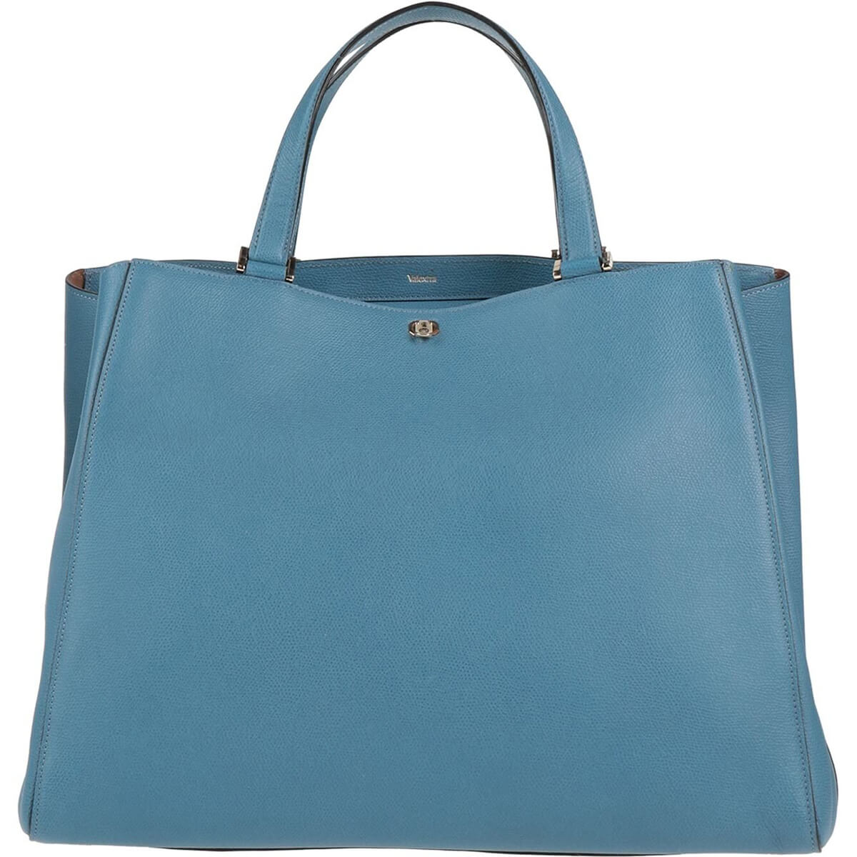 Сумка Valextra, синий холщовая сумка тоут со съемным ремешком и вышитым логотипом coach цвет lh light peach