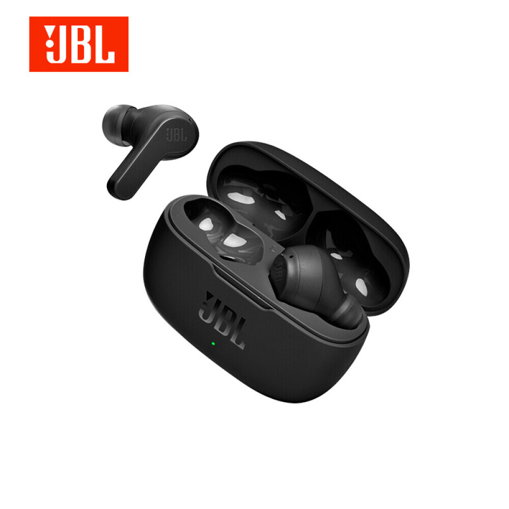 

Bluetooth-гарнитура JBL W200TWS true wireless спортивные, черный