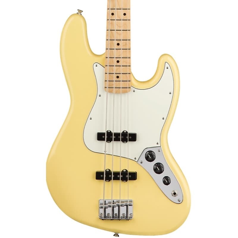 

Fender Player Jazz Bass, кленовый гриф, масляный крем Player Jazz Bass, Maple Fingerboard, Buttercream