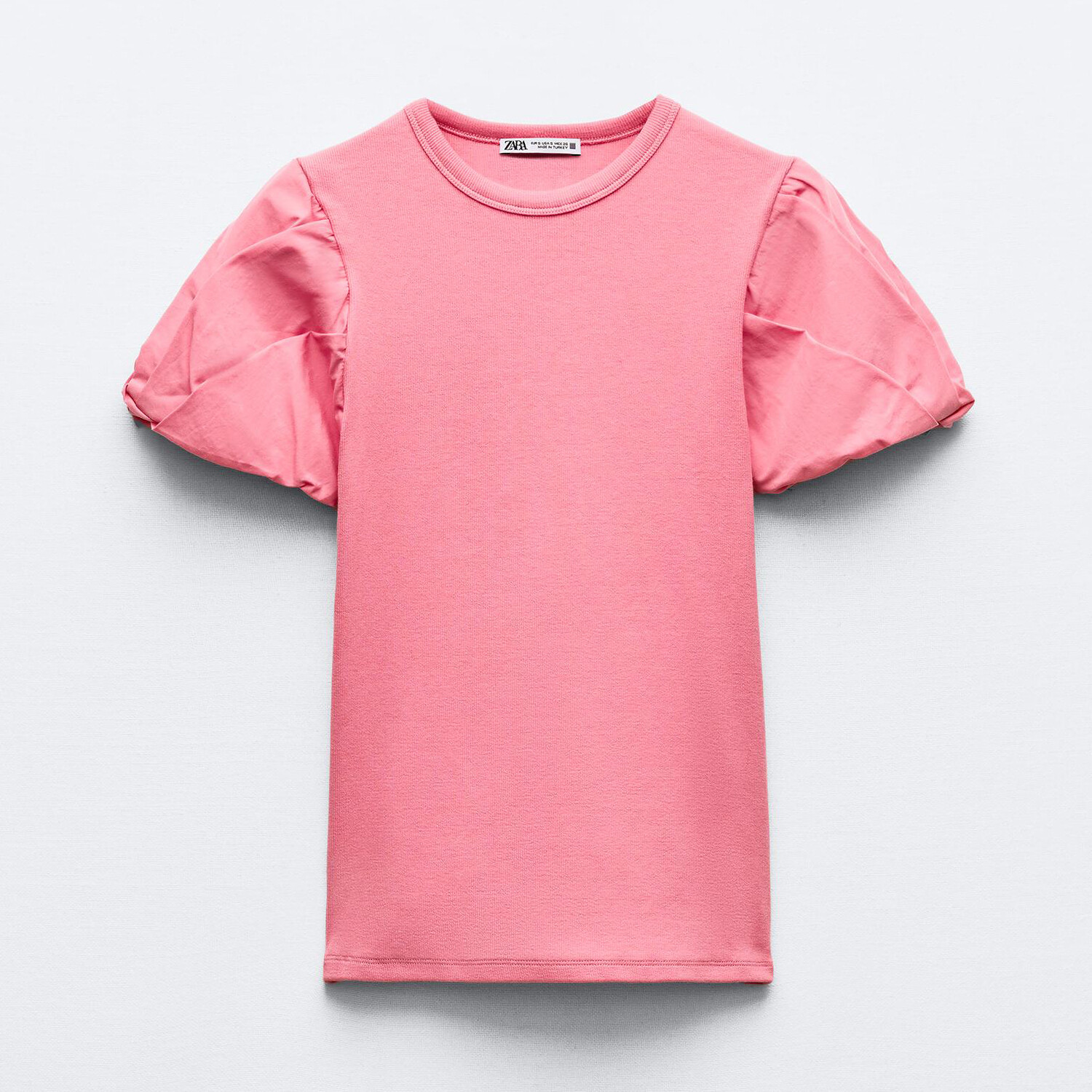 

Футболка Zara Full Sleeve, розовый