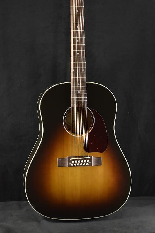 

Акустическая система Gibson J-45 Standard 12-струнный Vintage Sunburst J-45