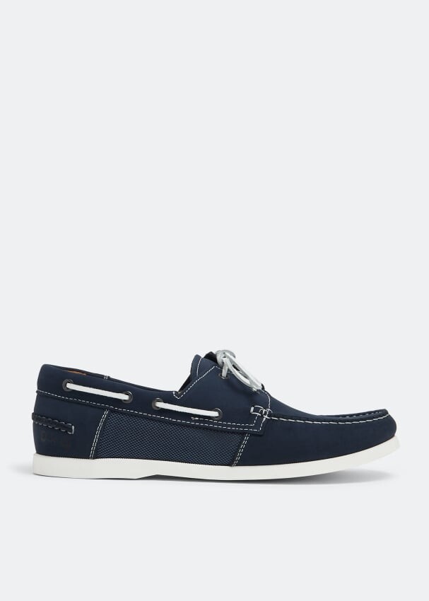 

Лоферы DUKE & DEXTER Hardy boat shoes, синий