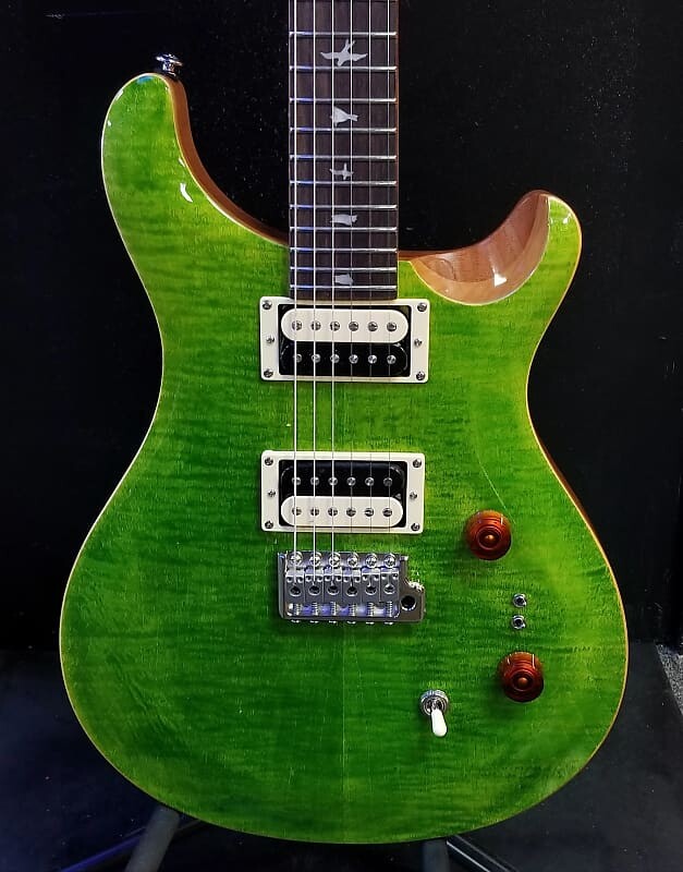 

Гитара PRS SE Custom 24-08 Eriza Verde, зелёный