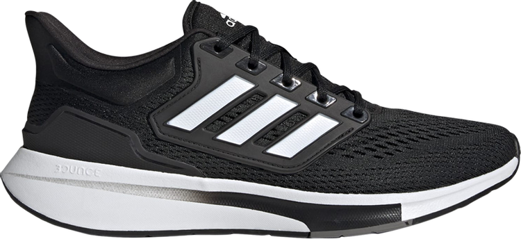 Кроссовки Adidas EQ21 Run 'Black White', черный