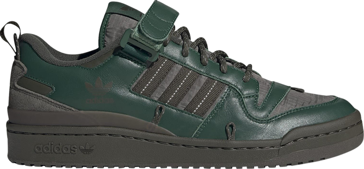 Кроссовки Adidas Forum 84 Camp Low 'Dark Green', зеленый - фото