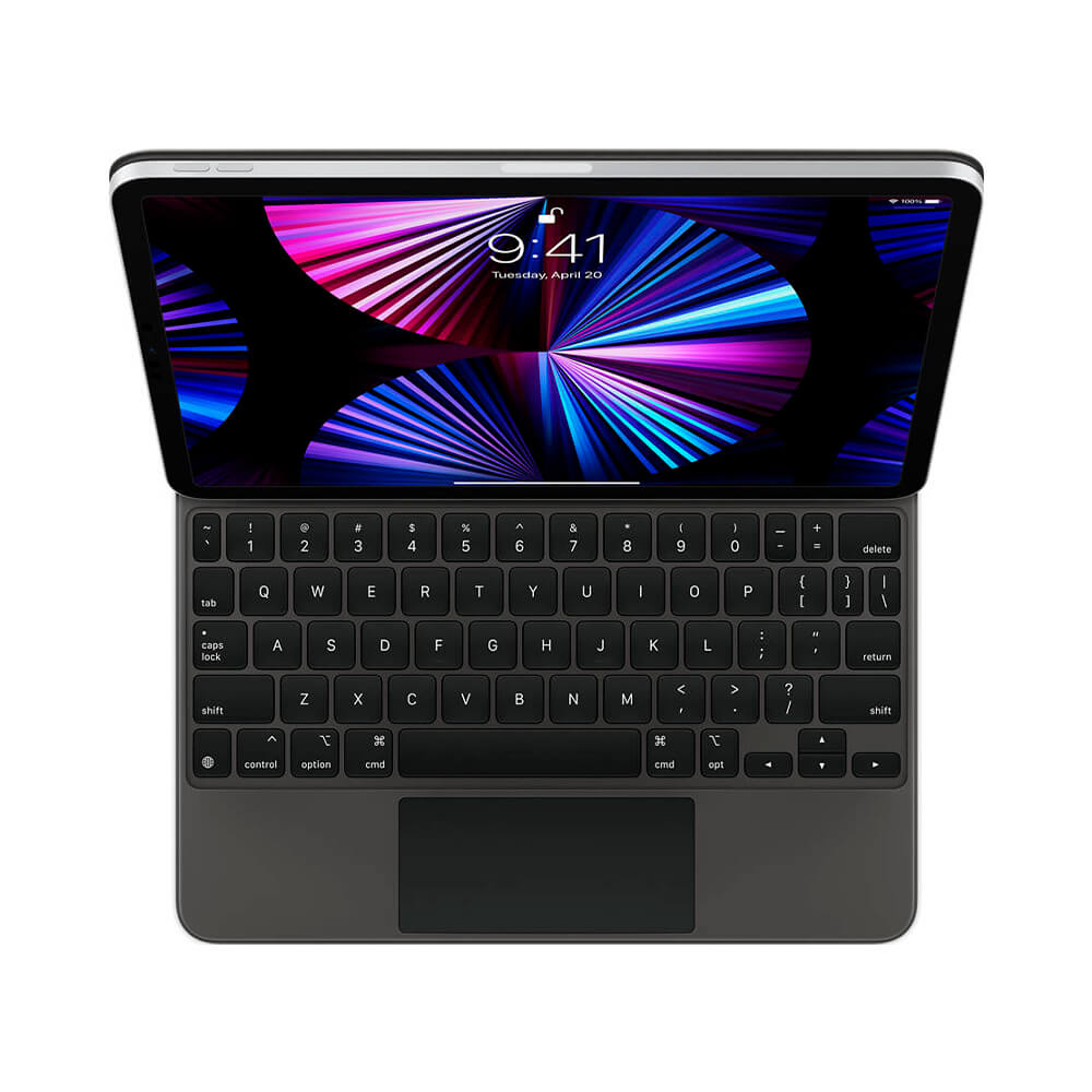 Клавиатура Apple Magic Keyboard для iPad Pro 11, US English, чёрный чехол клавиатура apple magic keyboard для ipad pro 12 9 дюйма русская гравировка белая